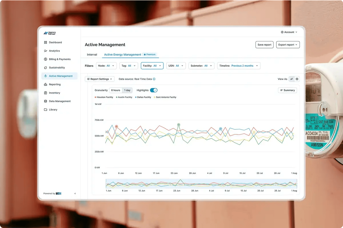 Active Energy Management (AEM) screenshot